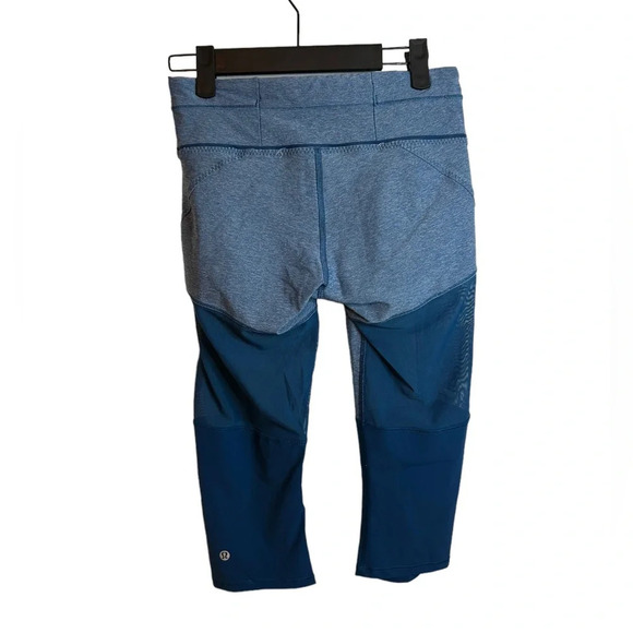 LULULEMON TRAINING TOUGH CROPPED LEGGINGS - Picture 2 of 4